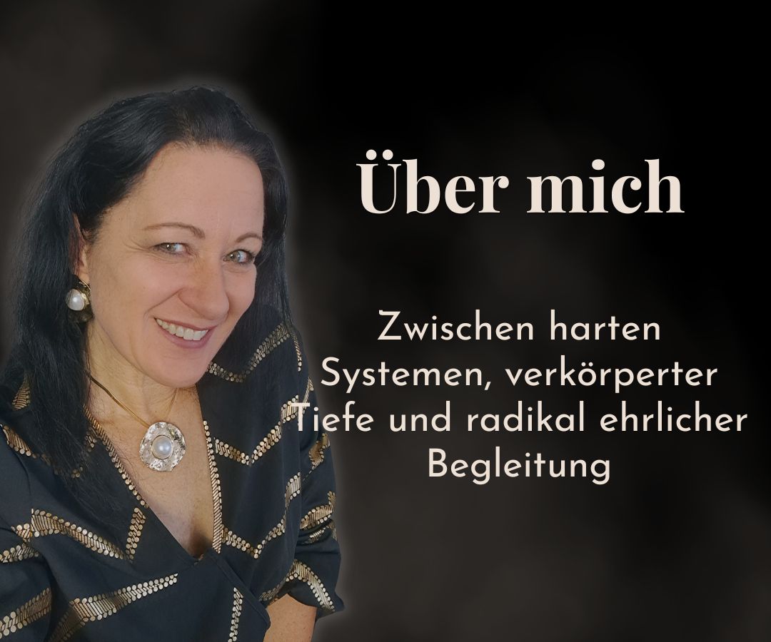 Header-Grafik mit Portrait Sandra und Text